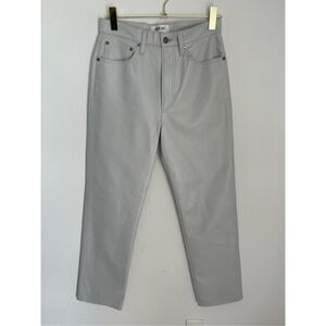 AGOLDE Recycled Leather 90's Pinch Waist Jeans Size 27